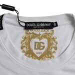 White Cotton Roundneck Short Sleeve T-Shirt