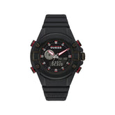 Black Resin Sport Watch