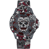 ساعة رياضية صناعية رمادية