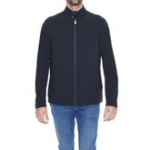 Black Nylon Jackets & Coat