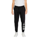 Black And White Cotton Joggers (Workout Pants)