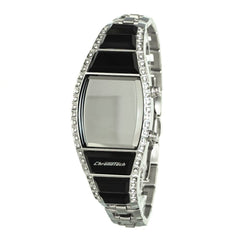 Silver Stainless Steel Digital Watch