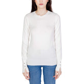 White Cotton Sweatshirt