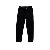 Black Cotton Joggers (Workout Pants)