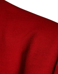 Red DG Eye Cotton Crew Neck T-Shirt
