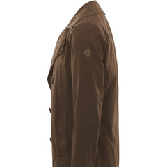 Brown Recycled Polyester Men Jacket