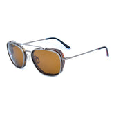 Brown Stainless Steel Glasses (Frames)