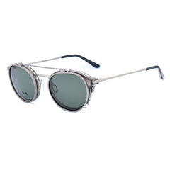Gray Stainless Steel Glasses (Frames)