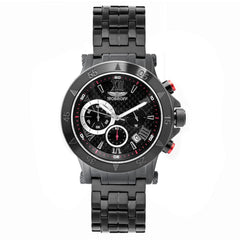 Black Stainless Steel Dress Watch