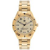 Gold Stainless Steel Bracelet Watch