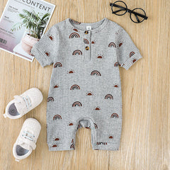 Summer New Short Sleeves For Baby And Infants Rompers Jumpsuit