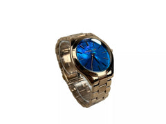 Slim Runway Stainless Steel Watch MK3494 Ocean Blue Gold NO BOX
