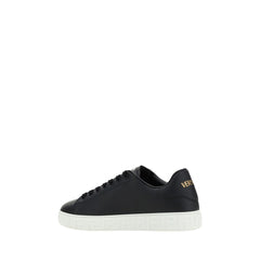 Black Calf Leather Bos Taurus Low Top Sneakers