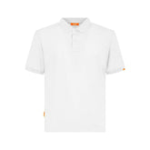 White Cotton Polo Shirt