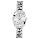 Gray Stainless Steel Dress Watch