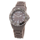 Brown Rubber Sport Watch