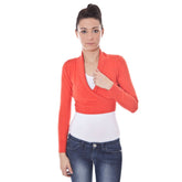 Rosso Viscosa Women's Shrug