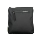 Black Polyester Men's Shoulder Bag