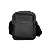 Nero Polyester Mens Shoulder Bag