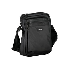 Nero Polyester Mens Shoulder Bag