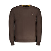 Marrone Wool Men Sweater