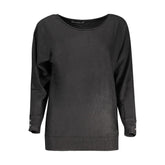 Black Viscosa Women Sweater