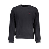 Black Cotton Men Sweater