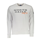 White Cotton Men Sweatshirt