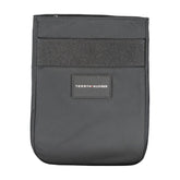 Black Polyester Men's Shoulder Bag