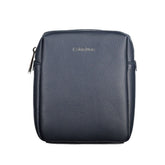 Blu Poliestere Uomo Shoulder Bag