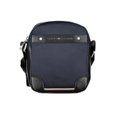 Blue Polyester Men's Shoulder Bag