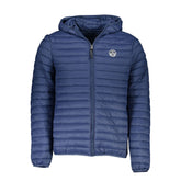 Blu Poliammide Man Jacket