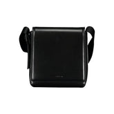 Black Polyester Men Shoulder Bag