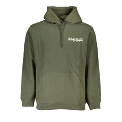 Verde Cotton Men Sweatshirt with Hood