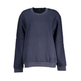 Blu Polyester Woman Sweatshirt