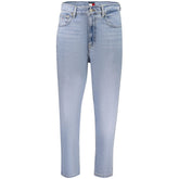 Azzurro Cotton Women's High-Waisted Jean