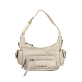Bianco Poliuretano Women Handbag