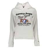 Bianco Cotton Women Hoodie