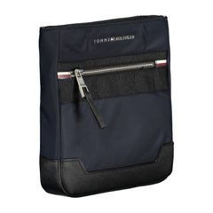 Blue Polyester Mens Shoulder Bag