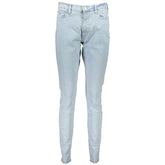 Azzurro Cotton Women Jeans