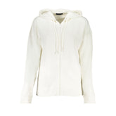 White Cotton Women's Hoodie