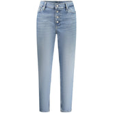 Azzurro Cotton Women's Jeans