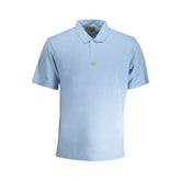 Azzurro Cotton Male Polo Shirt