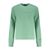 Green Cotton Women Sweater