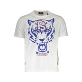White Cotton Men's T-Shirt
