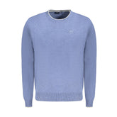 Blue Cotton Men's Sweater