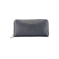 Blue Leather Women's Wallet