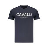 Blu Cotton Men T-Shirt