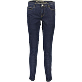 Blu Recycled Cotton Donna Jeans