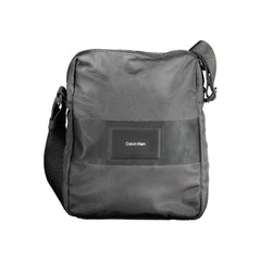 Nero Polyester Mens Shoulder Bag